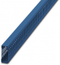 Wiring duct, (L x W x H) 2000 x 25 x 60 mm, Polycarbonate/ABS, blue, 3240584