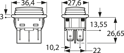 1939.3119 Marquardt Rocker Switches Image 2