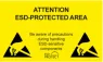 BK0601002 ESD PROTECT Inspection labels, plates and tapes