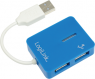 USB 2.0 hub, UA0136, blue