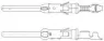 Pin contact, 0.75-1.5 mm², AWG 18-16, crimp connection, tin-plated, 1-163081-7