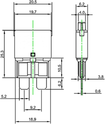 340027-AUTO RESET ESKA Erich Schweizer Automotive Blade Fuses Image 2