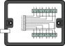 899-631/454-000 WAGO Flush-mounted Boxes, Junction Boxes