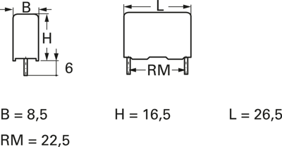 B32923C3474M000 EPCOS Film Capacitors Image 2