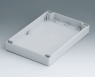 Polycarbonate enclosure shell, (L x W x H) 240 x 160 x 30 mm, light gray (RAL 7035), C0162402