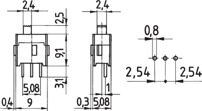 9075.0101 Marquardt Slide Switches and Coding Switches Image 2