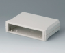 ABS enclosure, (L x W x H) 155 x 105 x 40 mm, gray white (RAL 9002), IP40, B3015117