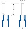 1233330000 Weidmüller Cable Lugs