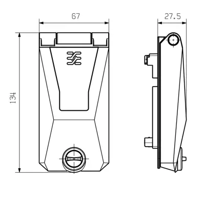 1529580000 Weidmüller Panel Mount Enclosures Image 2