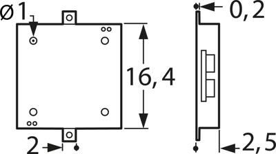 BPE1605SA GREWUS Acoustic Signal Transmitters Image 2