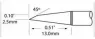 STV-DRH20CP METCAL Soldering tips, desoldering tips and hot air nozzles