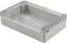 Polycarbonate enclosure, (L x W x H) 180 x 120 x 45 mm, gray (RAL 7046), IP68, 1554HL2GYCL