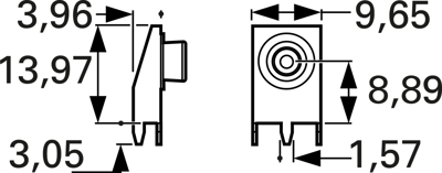 593 Keystone Battery Holders