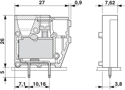 1703021 Phoenix Contact PCB Terminal Blocks Image 2