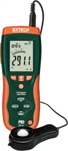 HD450-NIST Extech Luxmeter, Sound Level Meter, Magnetic Field Tester