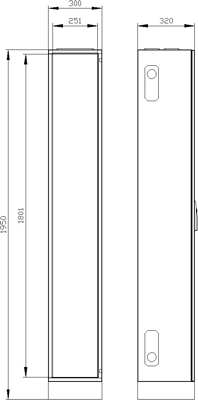 8GK1323-8KN14 Siemens Switch Cabinets, server cabinets Image 2