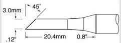 SFV-DRH430AR METCAL Soldering tips, desoldering tips and hot air nozzles