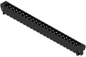 Pin header, 22 pole, pitch 5.08 mm, straight, black, 1149890000