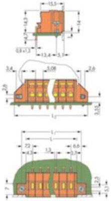 231-641/023-000 WAGO PCB Connection Systems Image 2