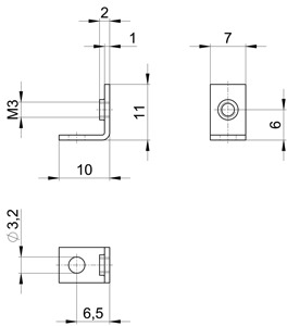 1609.95 Vogt Mounting Brackets, Blocks Image 2