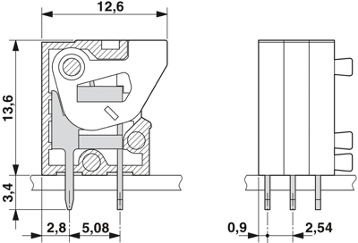 1700266 Phoenix Contact PCB Terminal Blocks Image 2