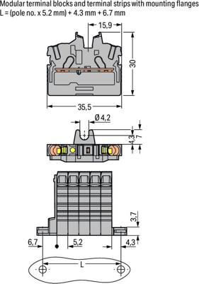 2052-305 WAGO Series Terminals Image 3