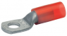 Insulated tube cable lug, 10 mm², 8.5 mm, M8, red