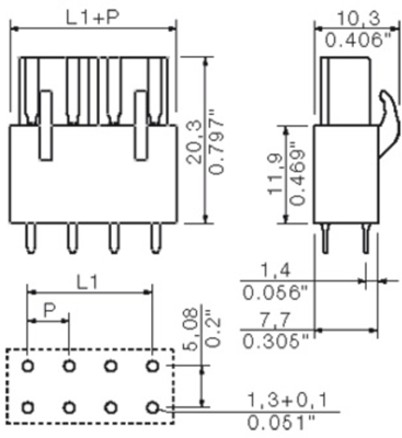 1630750000 Weidmüller PCB Connection Systems Image 3