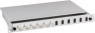 Splice box, 12 x 50/125 OM2, 6 x LC duplex, (W x H x D) 483 x 44.5 x 244 mm, gray, BA71901.12