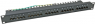 Patch panel, 25 x RJ45, horizontal, 1-row, (W x H) 482.6 x 44.45 mm, black, 37588SW.1