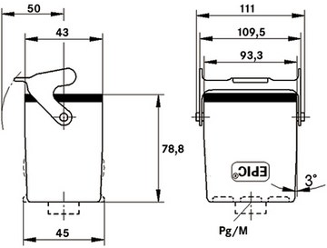 70092200 LAPP Housings for HDC Connectors Image 2