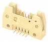 Pin header, 40 pole, pitch 2.54 mm, angled, beige, 09195407923