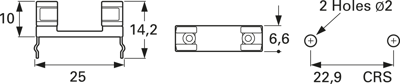 FX0321 BULGIN Fuse Holders Image 2