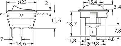 1881.1104 Marquardt Rocker Switches Image 2