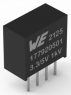 DC/DC converter, 2.97-3.63 VDC, 1 W, 1 output, 5 VDC, 79 % efficiency, 177920501