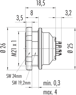 09 4835 81 12 binder Other Circular Connectors Image 2