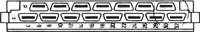 69001-980 SCHROFF PCB Connection Systems