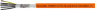 PVC servo line TOPSERV 112 PVC 6 x 4G1.0 mm² + (2 x 0.5 mm²), AWG 17, shielded, orange