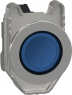 Signal light, illuminable, waistband round, blue, mounting Ø 30.5 mm, XB4FVG6