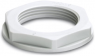 Counter nut, M32, 41 mm, light gray, 1417662