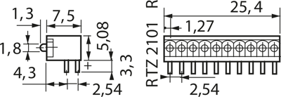 Z.2101R Mentor Signal Lamps, Indicators, Arrays Image 2