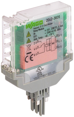 2042-3839 WAGO Coupling Relays Image 1