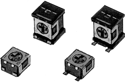 ST-32EA-(14)-10K OHM Nidec Copal Trimmer Potentiometers Image 1