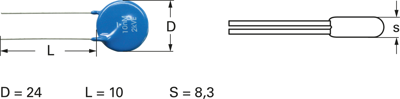 HGZ222MBPEJ0KR Vishay Ceramic Capacitors Image 2