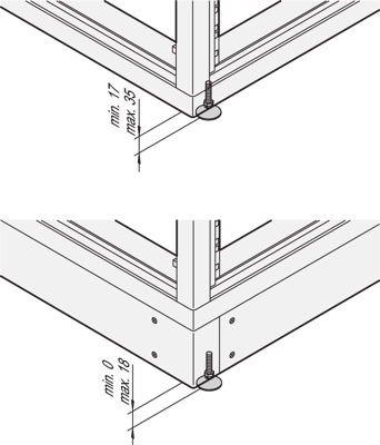 21101-201 SCHROFF Accessories for Enclosures