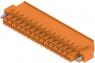 Socket header, 15 pole, pitch 3.81 mm, angled, orange, 1940590000
