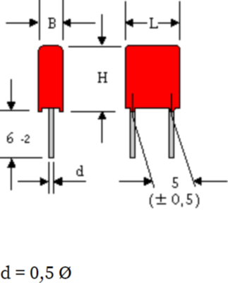 MKS2C041501H00KSSD Wima Film Capacitors Image 2