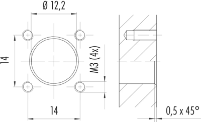 09 3443 00 05 binder Sensor-Actuator Cables Image 3