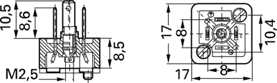 933111100 Hirschmann Automation and Control DIN Valve Connectors