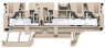 Isolating and measuring isolating terminal block, push-in connection, 0.5-4.0 mm², 24 A, dark beige, 1933990000